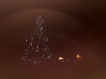 2. Ze tmy vystupuje vánoční strom Chrastavic